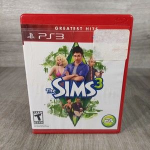 The Sims 3 PlayStation 3 PS3 Greatest Hits Complete Manual EA CIB Excellent 333